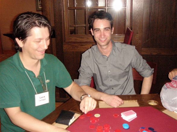 Dr. Luca Cartegni and Nick Veomett