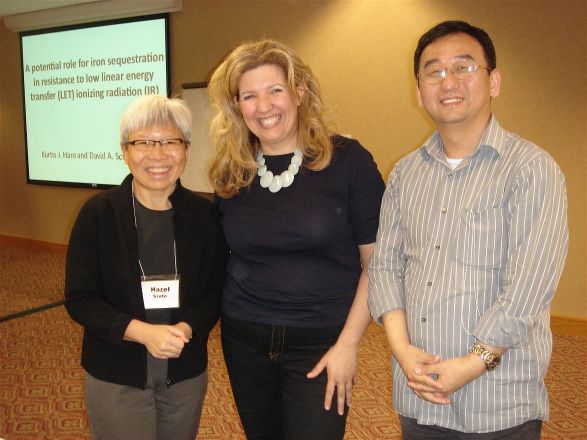 Drs. Hazel Szeto, Evi Giannakakou and Dunli Wu Drs. Hazel Szeto, Evi Giannakakou and Dunli Wu