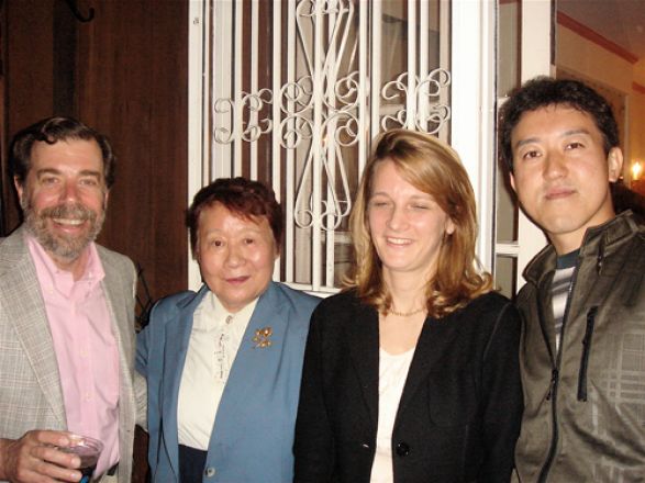 Drs. Alan Weinstein, Michiko Okamoto, Silvia Diani-Moore, and Kinichi Takano