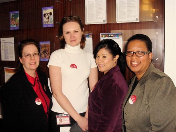 Chris Conti, Olga Willis, Lissett Checo, &amp; Kerry Victor.