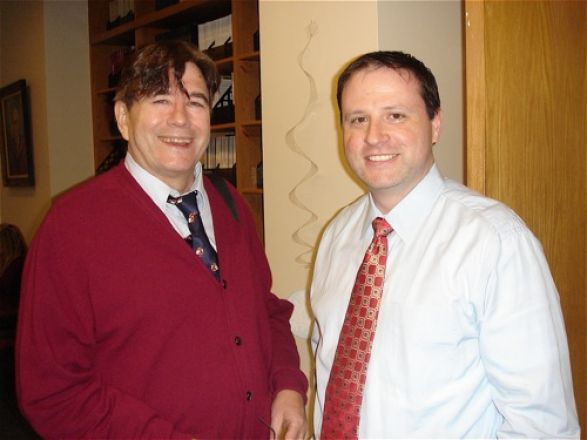 Students and faculty enjoy Holiday Party 2011.