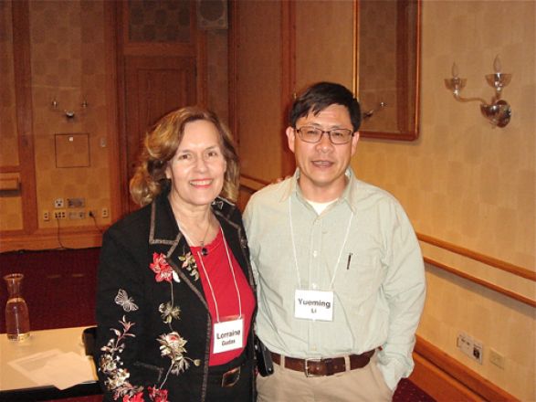 Drs. Lorraine Gudas and Yueming Li Drs. Lorraine Gudas and Yueming Li