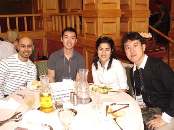 Suranjit Mukherjee, Paul Jeng, Julia Silveira, and Dr. Kinichi Takano