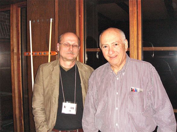 Drs. Miklos Toth and Charles Inturrisi Drs. Miklos Toth and Charles Inturrisi