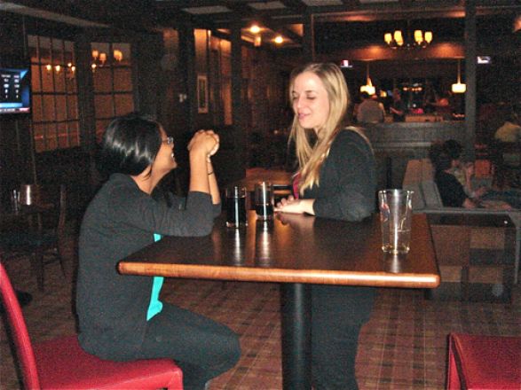Tharu Fernando and Katerina Chatzi Tharu Fernando and Katerina Chatzi