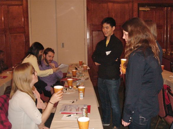 Elaine Ballinger, Bonnie Quach, Charles Ferranti, Wesley Chao and Ryan Blawski