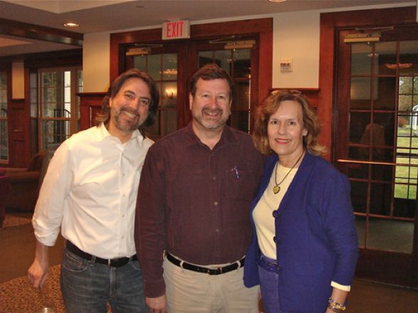 Drs. Richard Kolesnick, David Scheinberg and Lorraine Gudas Drs. Richard Kolesnick, David Scheinberg and Lorraine Gudas