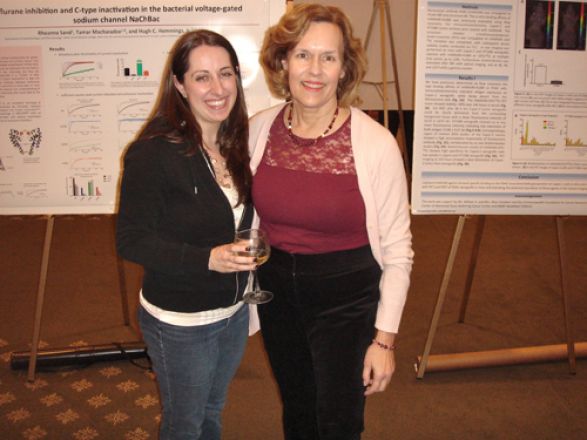 Christina Bonvicino and Dr. Lorraine Gudas Christina Bonvicino and Dr. Lorraine Gudas