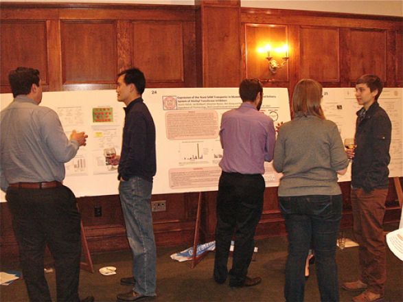 Left: Drs. Anthony Sauve and Derek Tan; right: Charles Ferranti, Darya Akimova and Jasmine Wallas Left: Drs. Anthony Sauve and Derek Tan; right: Charles Ferranti, Darya Akimova and Jasmine Wallas