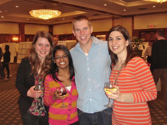 Ryan Blawski, Tharu Fernando, Josh Linscott, and Sara DiNapoli