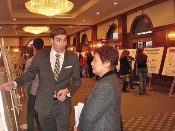 Alec Veach and Dr. Michiko Okamoto Alec Veach and Dr. Michiko Okamoto