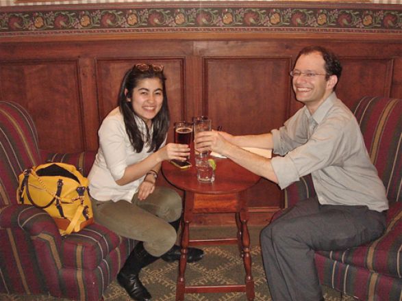 Julia Silveira and Dr. Daniele Heller Julia Silveira and Dr. Daniele Heller