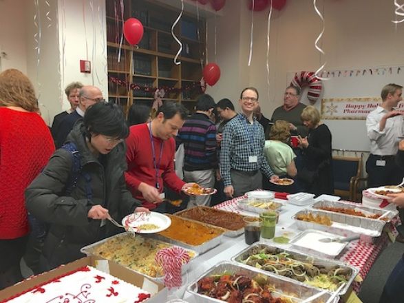 Attendees at 2016 Holiday Party.