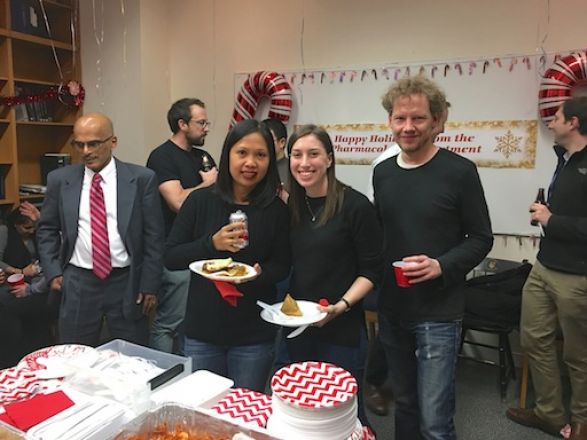 Attendees at 2016 Holiday Party.