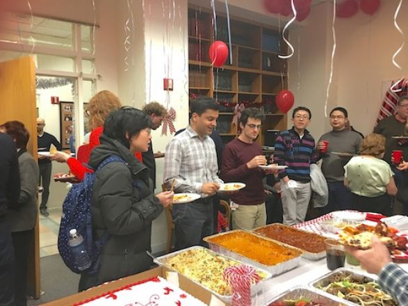 Attendees at 2016 Holiday Party.