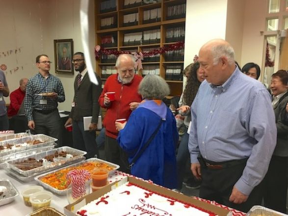 Attendees at 2016 Holiday Party.