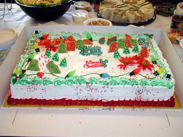 Students and faculty enjoy Holiday Party 2004.