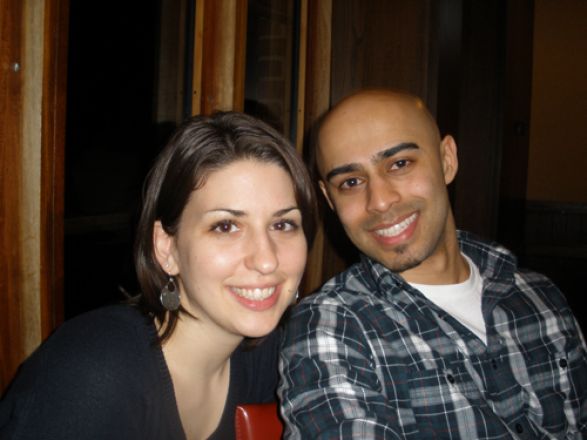Sara DiNapoli and Suranjit Mukherjee Sara DiNapoli and Suranjit Mukherjee
