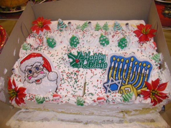 Cake at Holiday Party 2005. Cake at Holiday Party 2005.