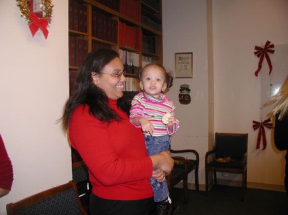 Students and faculty enjoy Holiday Party 2005. Students and faculty enjoy Holiday Party 2005.