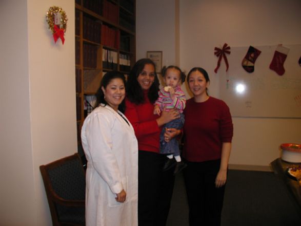 Students and faculty enjoy Holiday Party 2005. Students and faculty enjoy Holiday Party 2005.