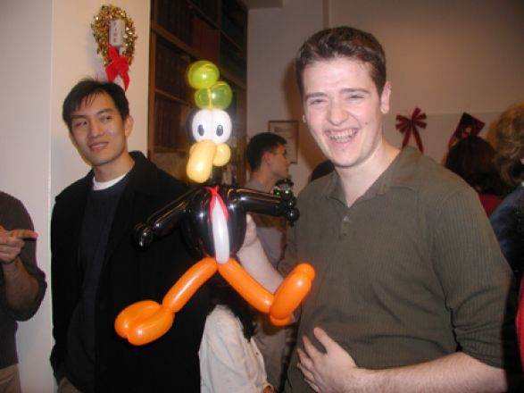 Students and faculty enjoy Holiday Party 2005. Students and faculty enjoy Holiday Party 2005.