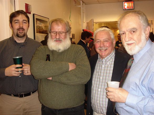 Students and faculty enjoy Holiday Party 2008.