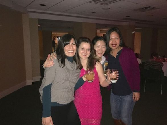 Group of girls standing together.