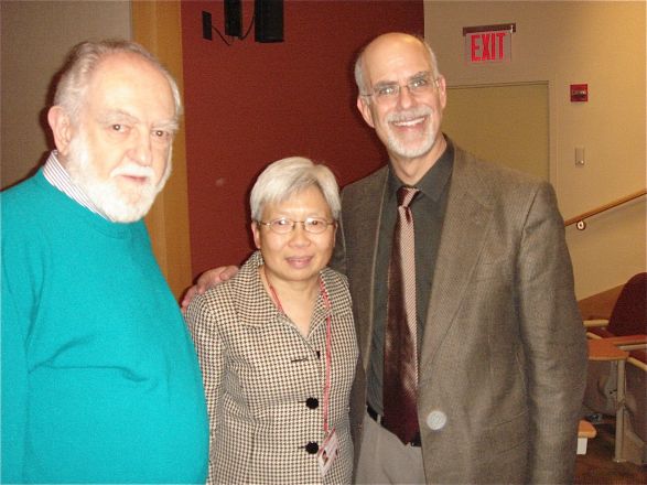 Dr. Peter Rabinovitch presented his seminar titled: &quot;Mitochondria and Oxidative Stress in Cardiac Aging, Hypertrophy and Failure&quot; on December 18, 2012. Drs. Levi, Szeto, and Rabinovitch after the seminar.