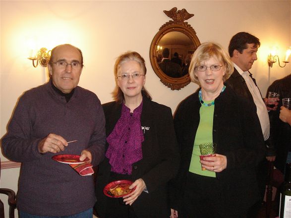 Jim Pellegrino, Chris Conti, and Barbara Inturrisi