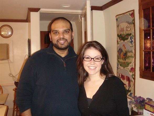 Vikram Kanda and Kerry Purtell