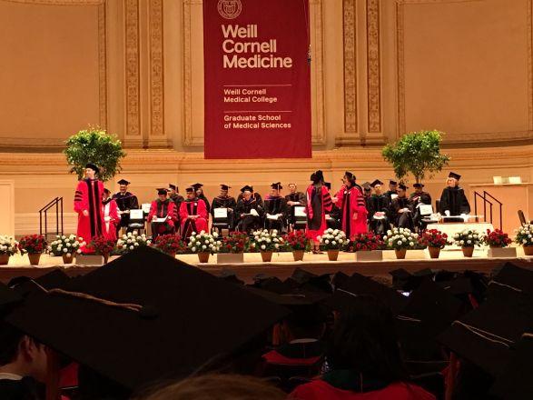 Commencement Ceremony at Carnegie Hall, May 31, 2018