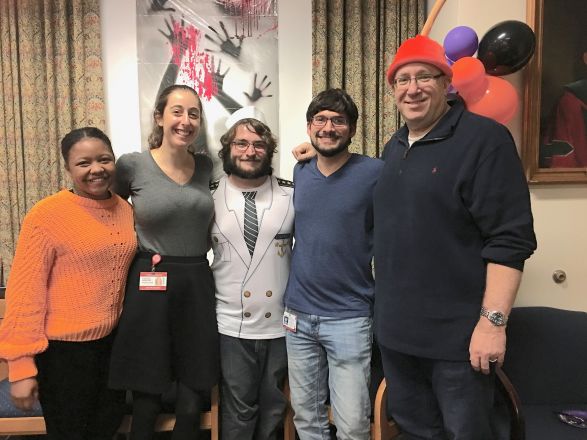 Shakkar, Stephanie, Tom, Jake and Dr. Levin