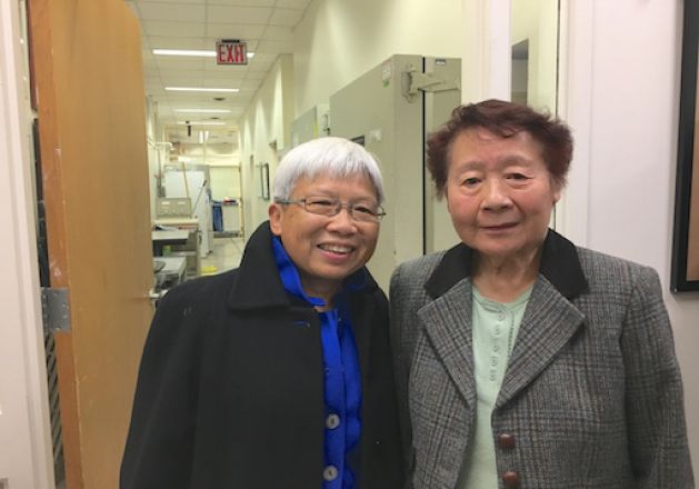 Dr. Szeto with colleague