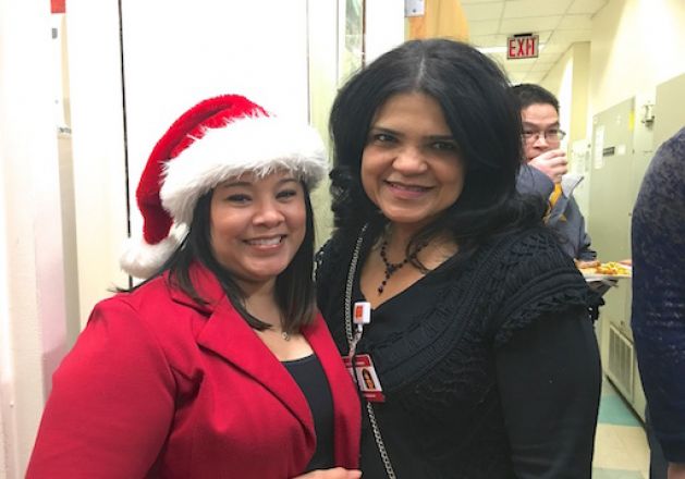 Attendees at 2017 Holiday Party.