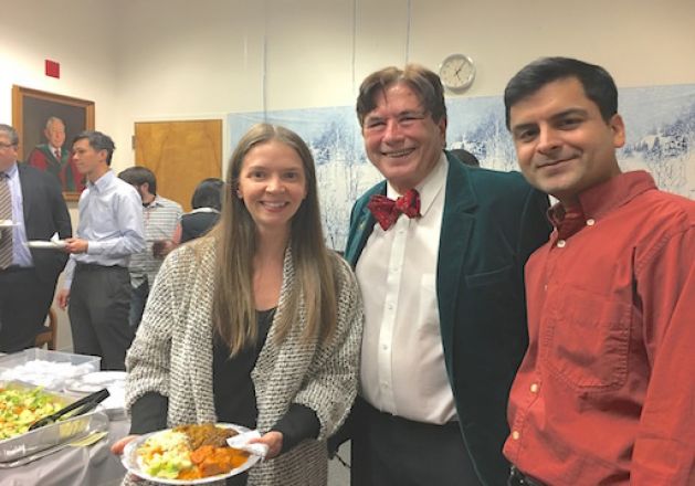 Attendees at 2017 Holiday Party.