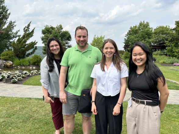 Aileen, Dr. Nowak, Dr. Pleil and Katrina