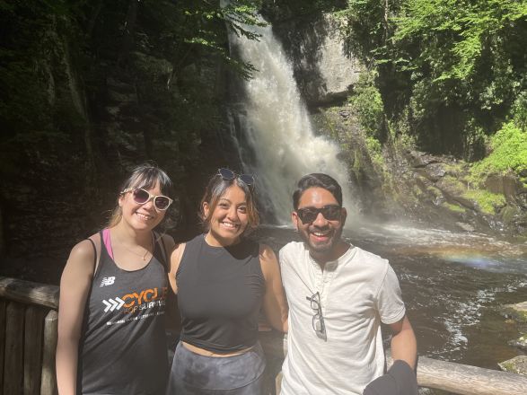 Lauren Dong, Svena Verma and Jon Khan