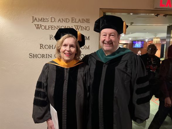 Dr. Gudas and Dr. Scheinberg