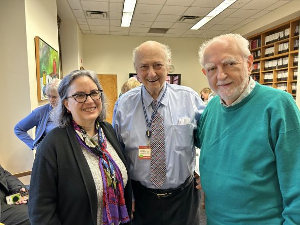 Drs. Teresa Milner, Charles Inturrisi, and Roberto Levi