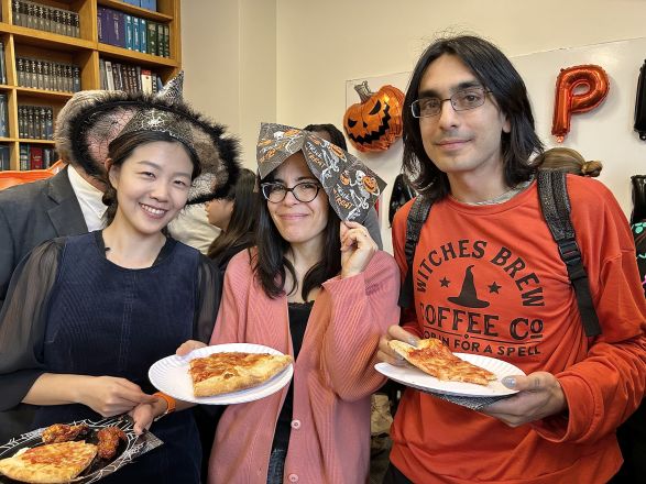 Cindy Yang, Marta Melisa and Andrew Rappa