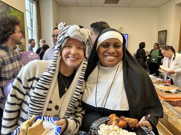 Dr. Pleil and Denise Jenkins