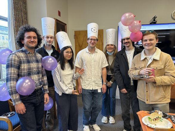 Dr. Geri and his lab team