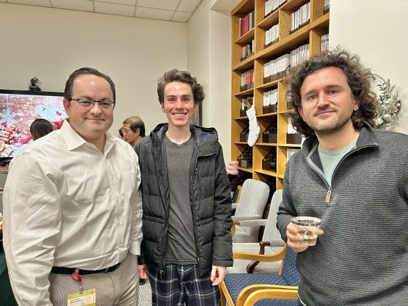 Dr. Zippin, Tyler and Dr. Geri Dr. Zippin, Tyler and Dr. Geri