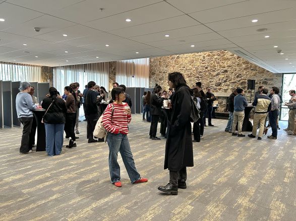 Poster session time...