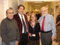 Jim Pellegrino, Drs. John Wagner, Ann Foley and Roberto Levi