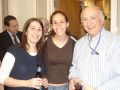 Alessia Deglincerti, Kindiya D. Geghman and Dr. Charles Inturrisi