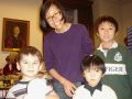Ethan Willis, Dr. Qiuying Chen and her children