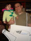 Halloween 2005 - Dr. Levin and Daughter