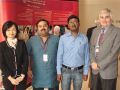 Dr. Hong Ding, Pharmacology faculty; Dr. Samson Mathews Samuel; Dr. Rohit Upadhyay; Dr. Chris Triggle, Pharmacology faculty